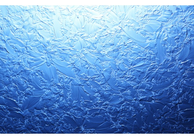 Фотообои Мороз на стекле